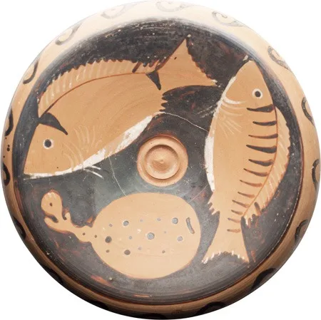 Campanian Ceramic Fish Plate