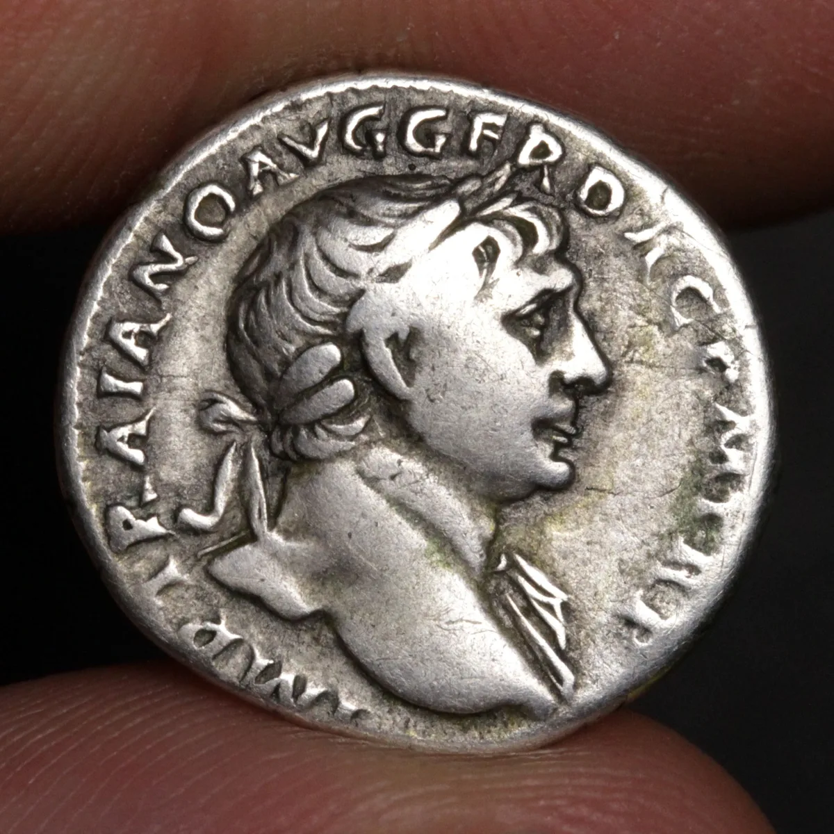 Trajan Denarius 103AD Ancient Roman Empire Silver Coin - Arabia Camel Reverse
