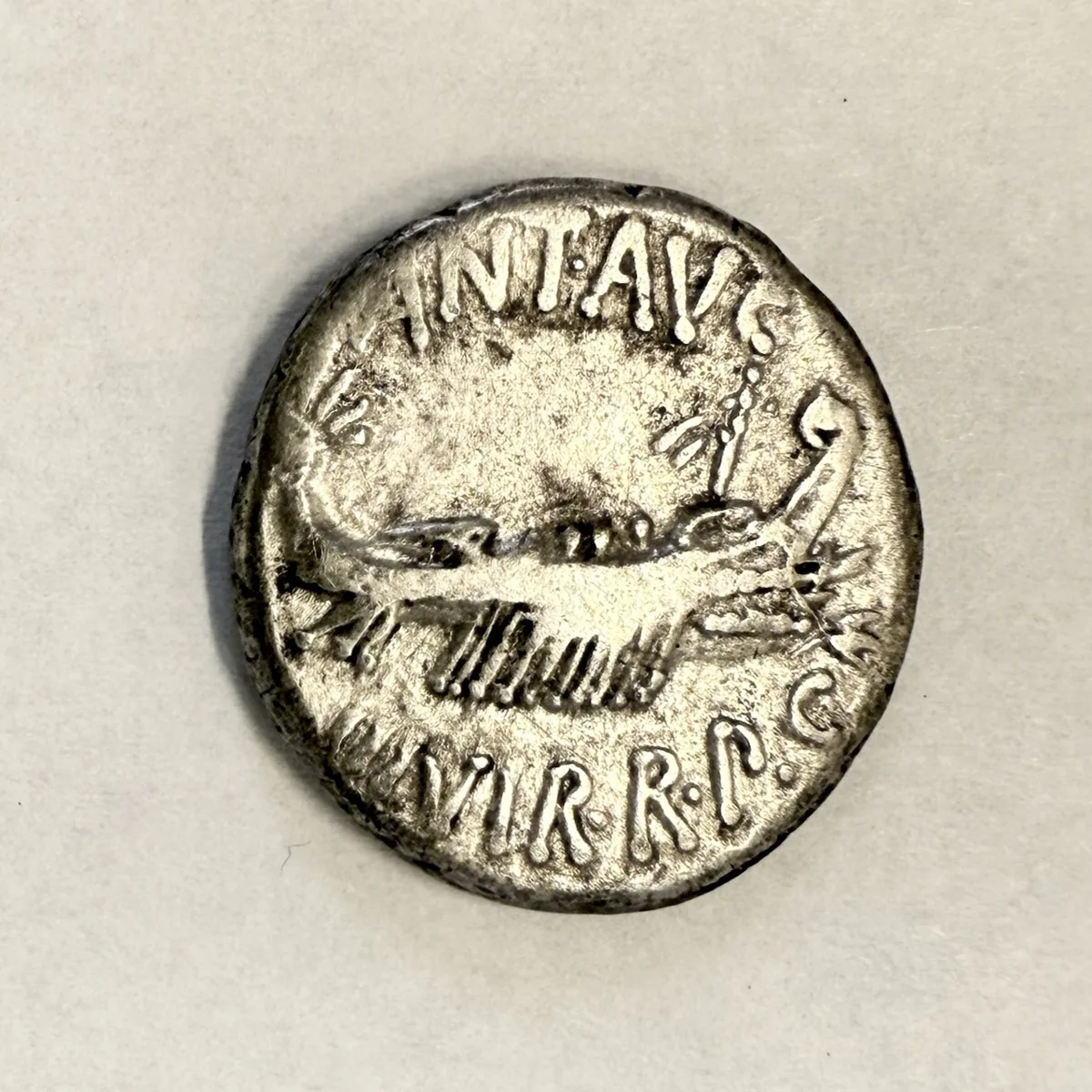 Mark Antony, 2nd Legion, 32–31 BCE, Denarius