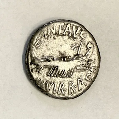 Mark Antony, 2nd Legion, 32–31 BCE, Denarius