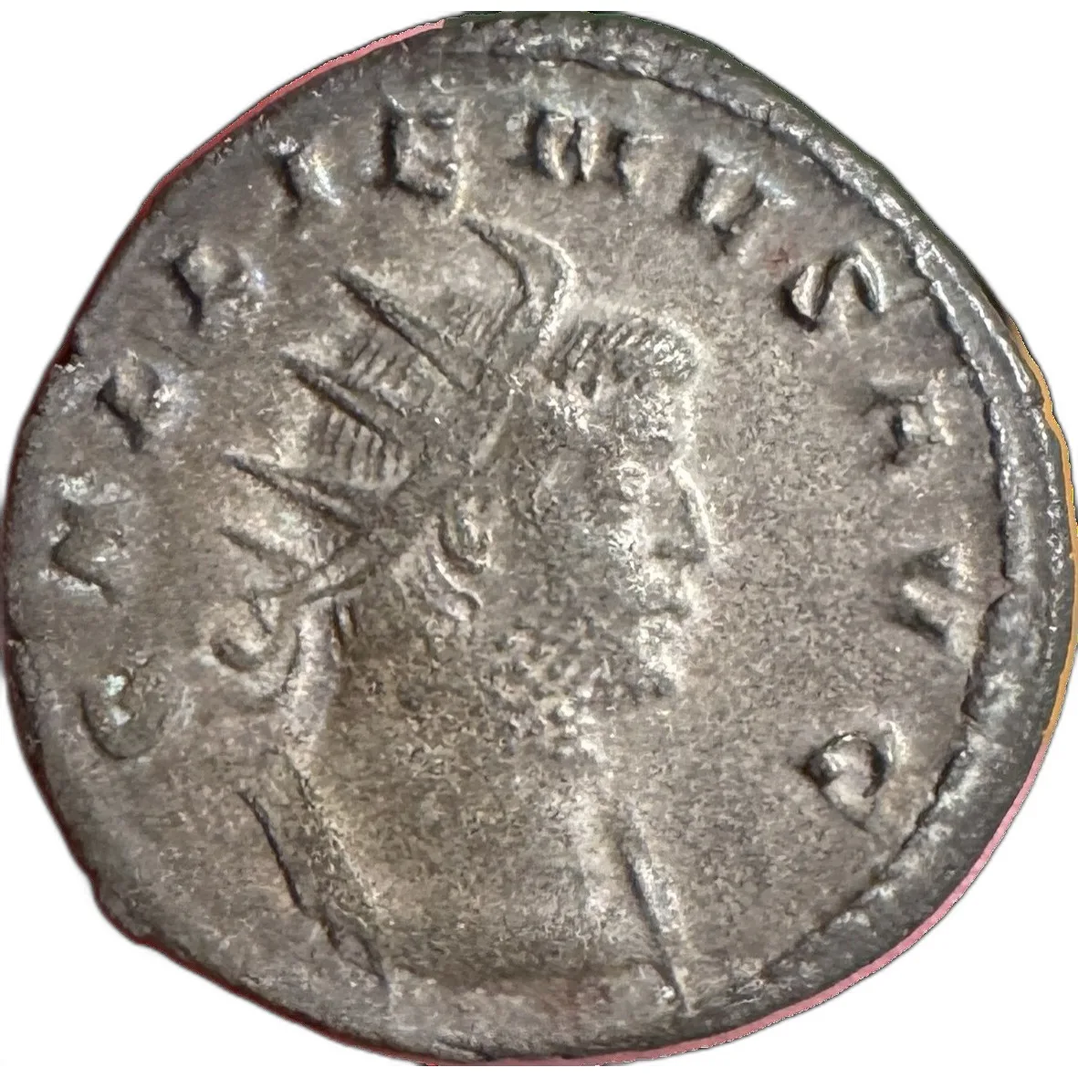 Gallienus Silvered Antoninianus Rome Mint Jupiter Brandishing Thunderbolt RIC V 221