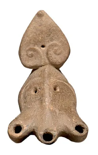 Syro-Palestinian Terracotta Oil Lamp