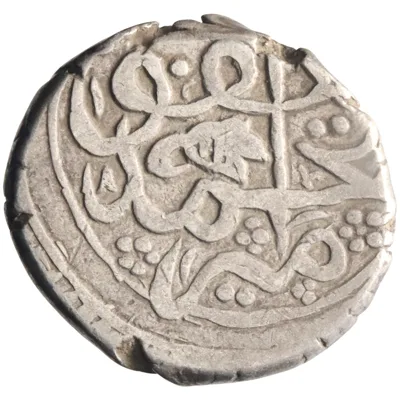 Barakzai: Muhammad Ya'qub (1879-1880), silver rupee (9.02g), Kabul mint, AH 1296 (1879 CE).