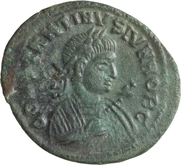 Constantine II as Caesar. AE 3, Reduced Follis