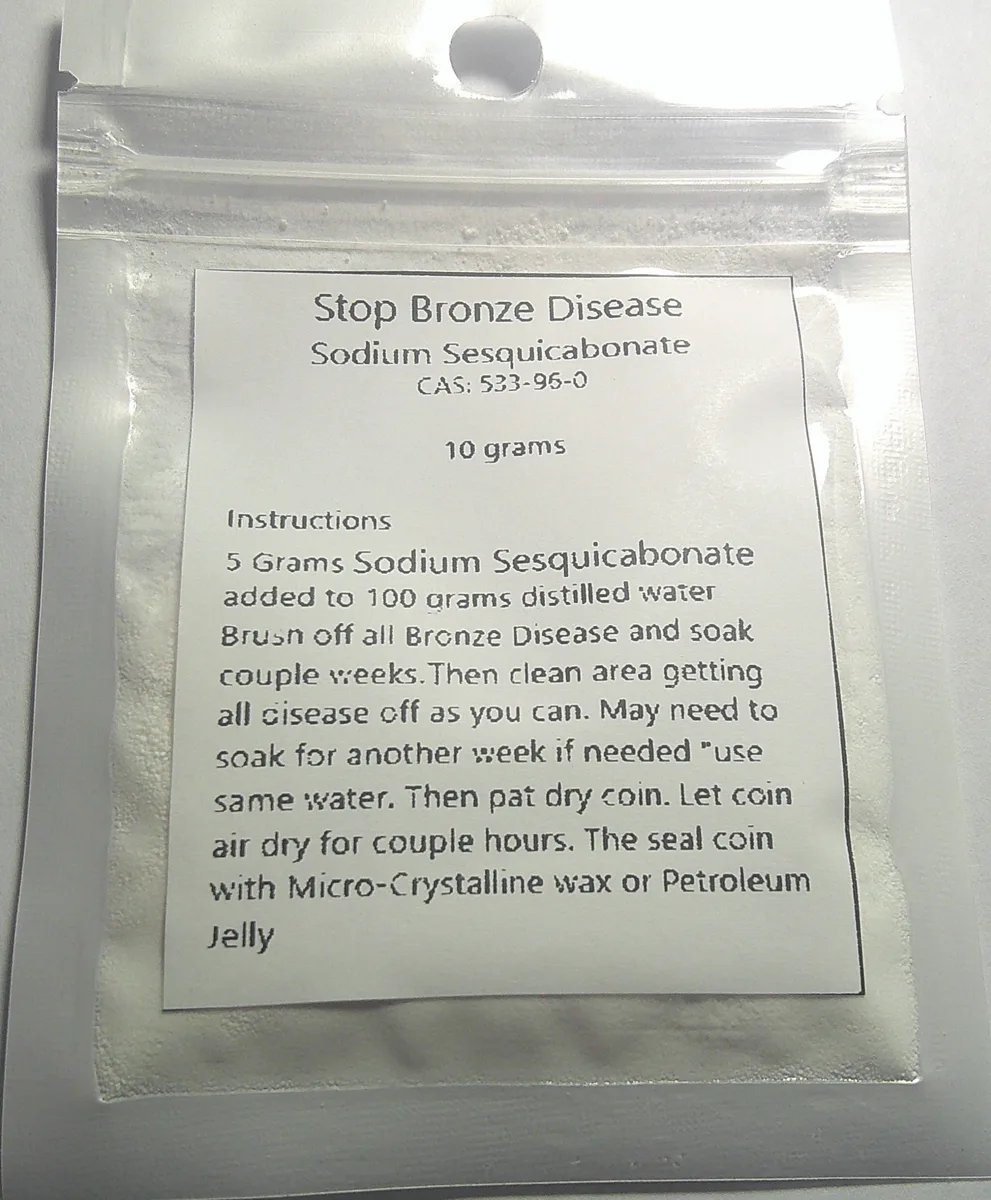 Stop Bronze Disease with Sodium Sesquicarbonate 10gm