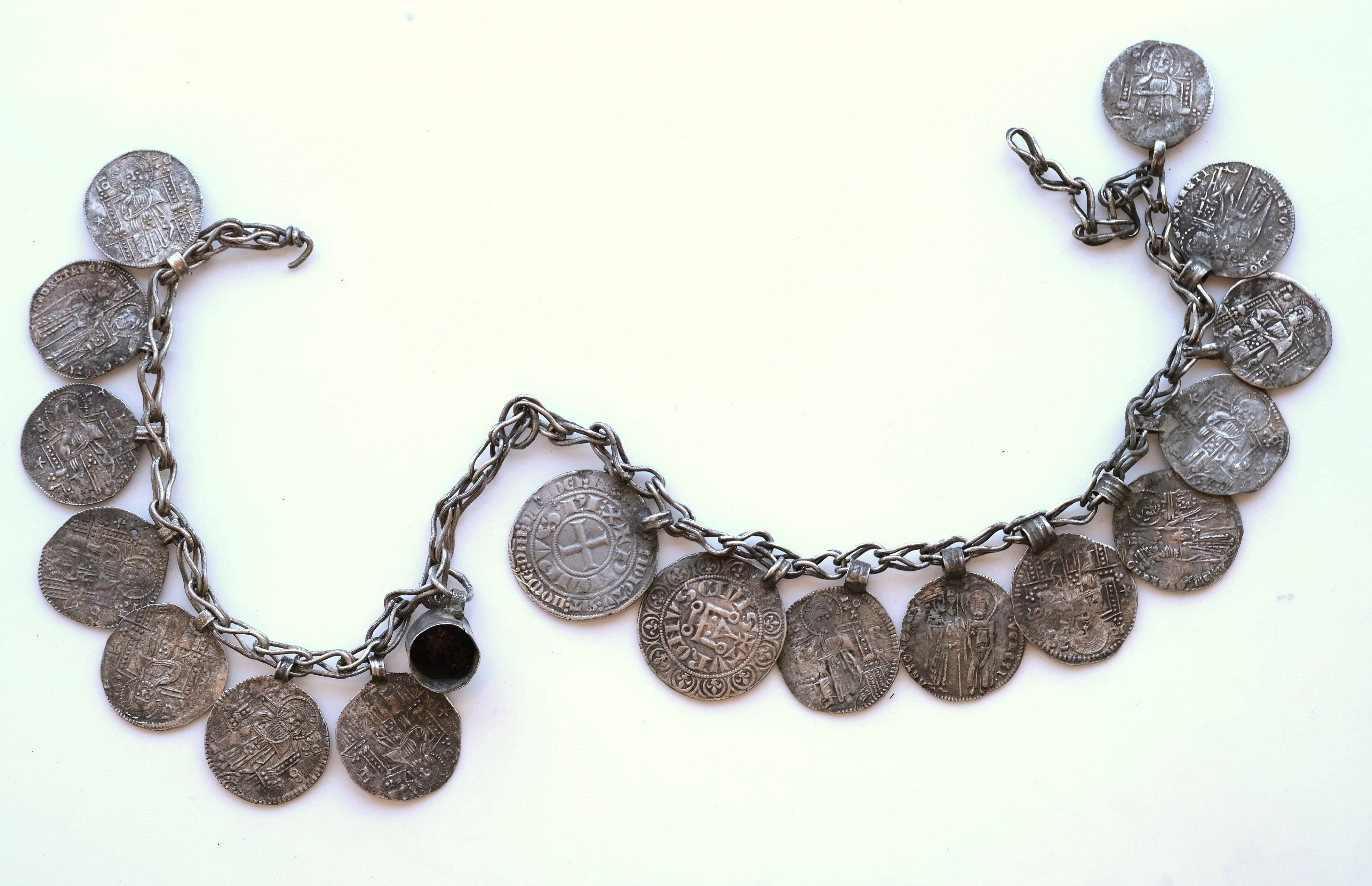 Crusader silver coin group