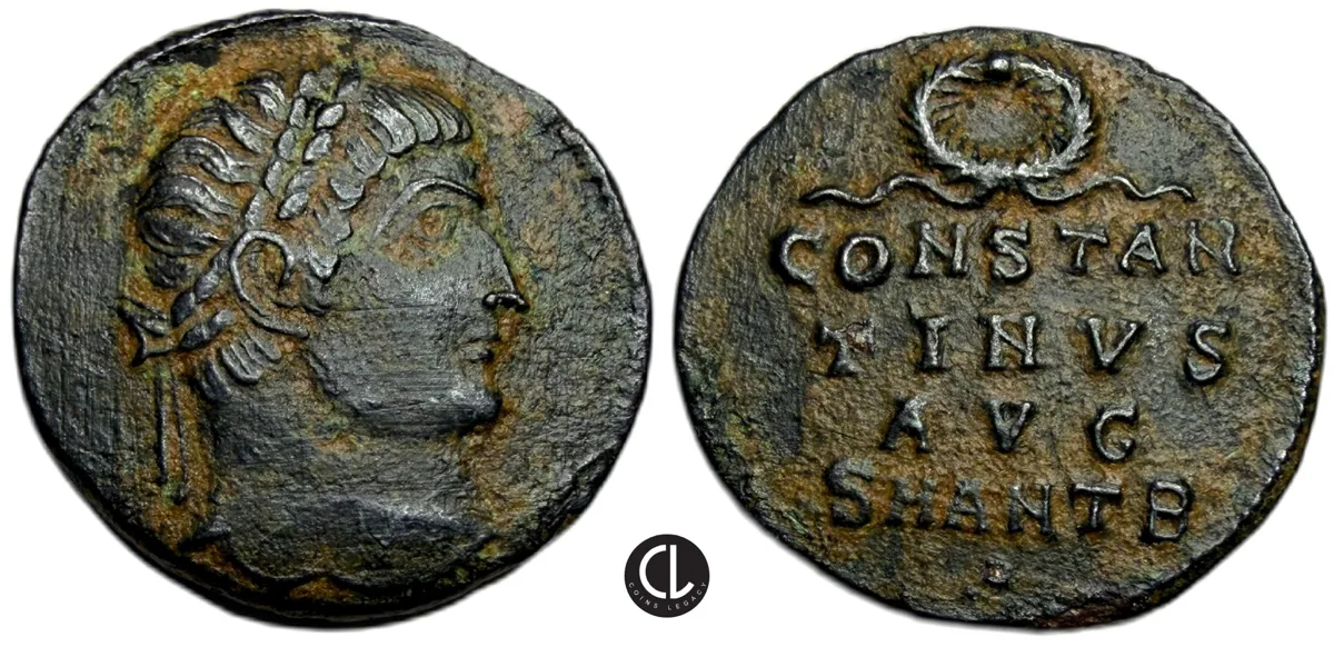 Constantine I, AE Follis, Antiochia, Struck AD 325