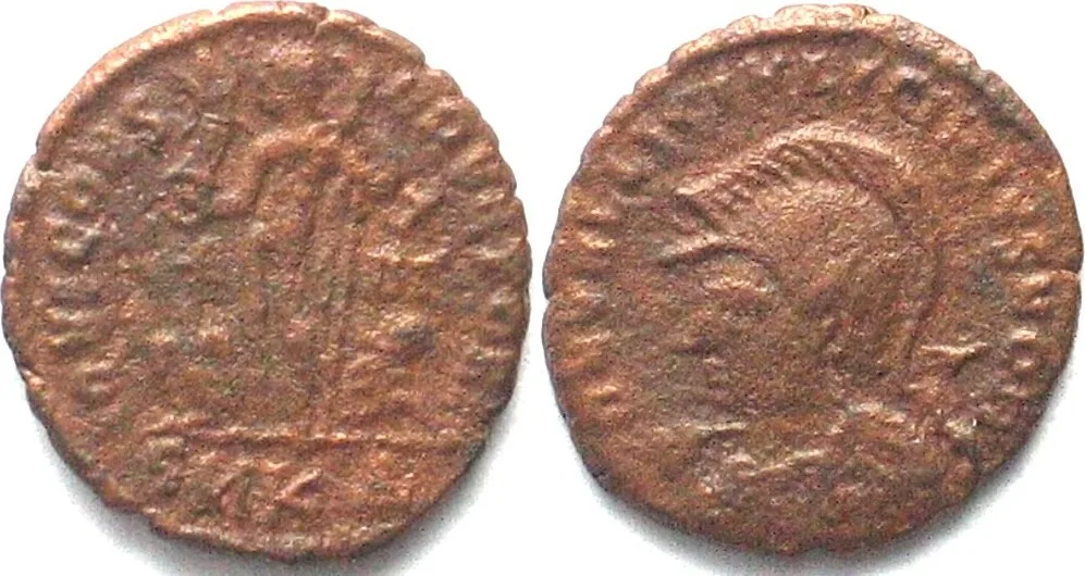 321-324 LICINIUS II (317-324 AD). AE Nummus, 321-324, SMKΔ, Cyzicus mint VF
