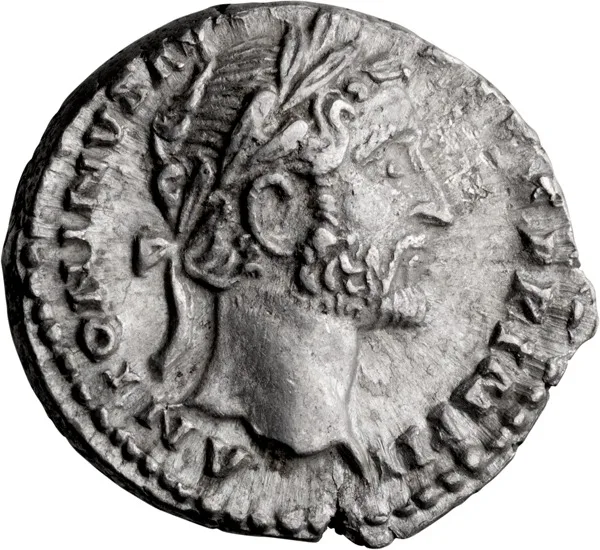 Antoninus Pius Mule: rev. of Marcus Caesar. Denarius