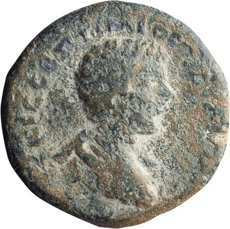 Geta as Caesar. AE 25