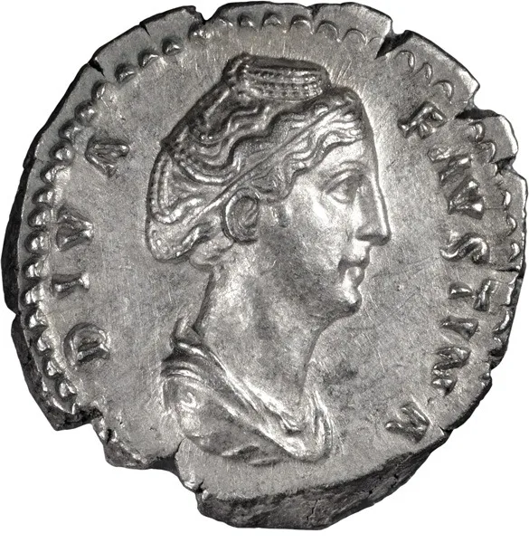 Diva Faustina I. Denarius