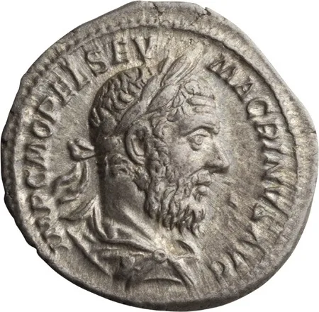 Macrinus. Denarius