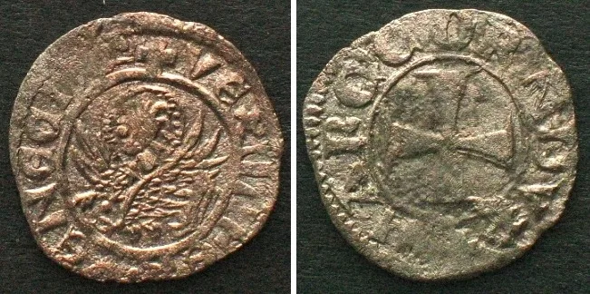 1365-1368 Italian VENICE. Tornesello ND (1365-1368) MARCO CORNER billon AU!!!