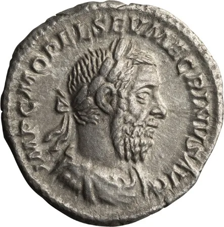 Macrinus. Denarius