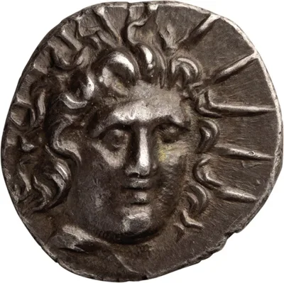 Caria, Rhodes. Hemidrachm