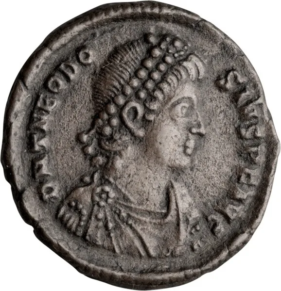 Theodosius I. AE 3
