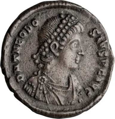 Theodosius I. AE 3