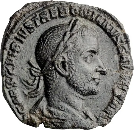 Trebonianus Gallus. Sestertius