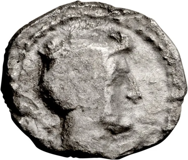 Judaea, Samaria. AR ma'ah-obol