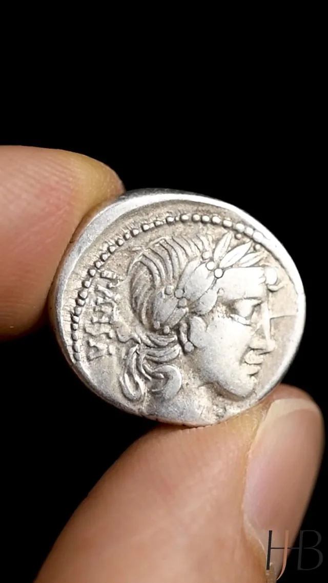 C. Vibius C.f. Pansa. Denarius