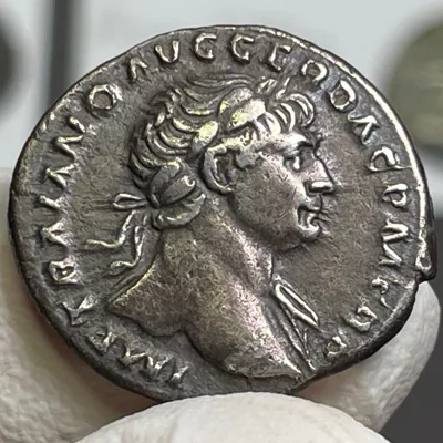 Roman Empire AR Trajan 98-117 Denarius Rome 103-111 RIC 108