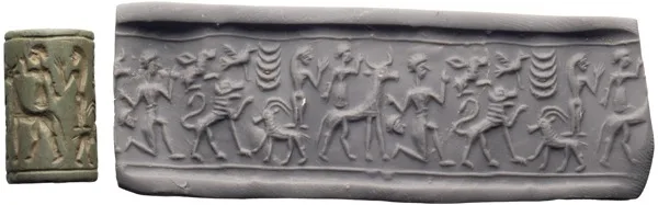 Syrian Green Jasper Cylinder Seal