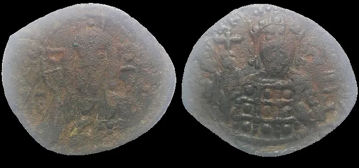 Byzantine Michael VII Ducas 1071-1078 AD, AE 27.3mm 5gm follis. Constantinople