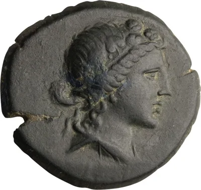 Bithynian, Prusias II, 182-149 BC. AE 21