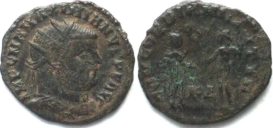 286-305 MAXIMIANUS I Herculius (286-310 AD). AE Follis, first reign, 286-305 VF/XF