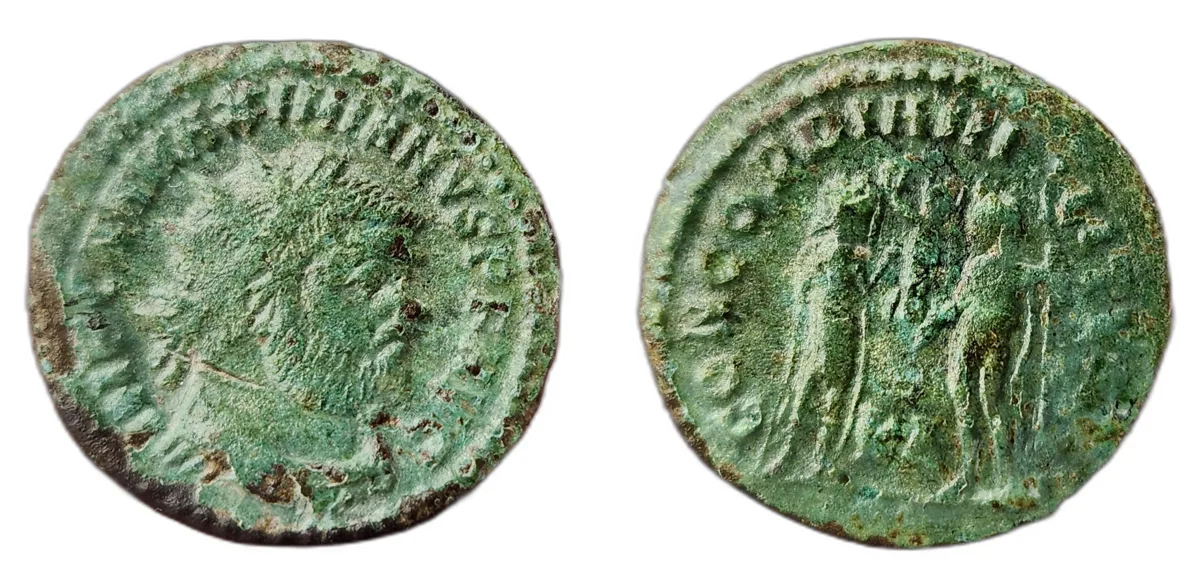 Antoninianus — Maximian — Concordia Militum