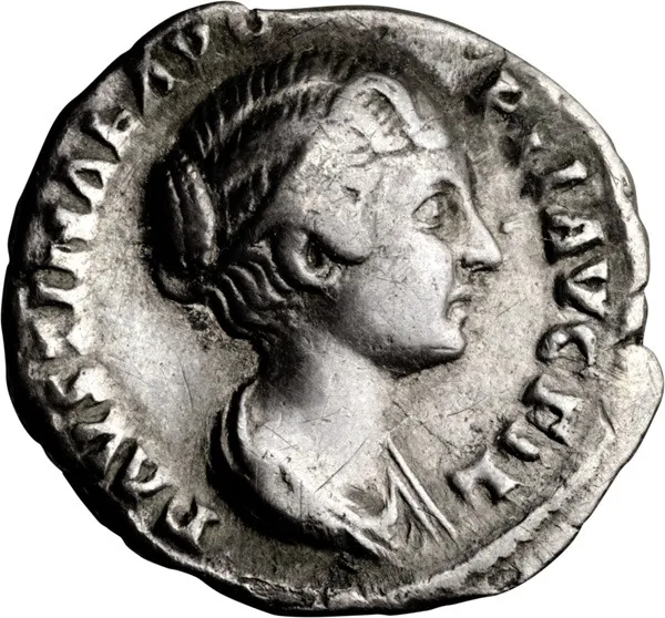 Faustina II. Denarius