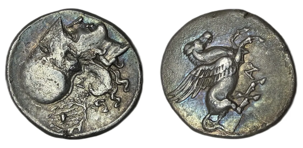 AKARNANIA. Anaktorion. Pegasus Circa 350-300 BC. Stater