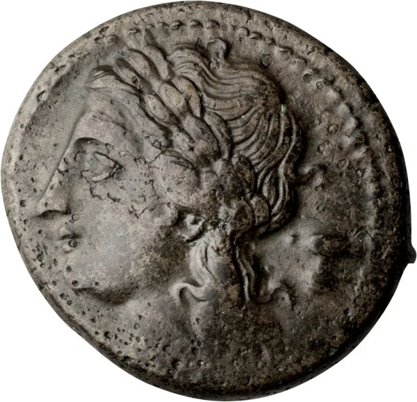 Bruttium, Rhegium. AE 21