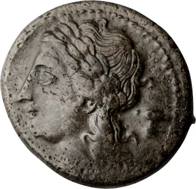 Bruttium, Rhegium. AE 21
