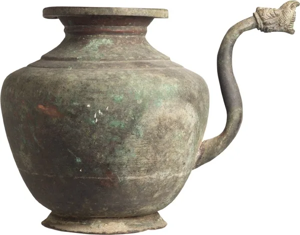 Nepalese Bronze Ritual Ewer