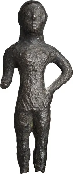 Etruscan or Italic Bronze Kouros