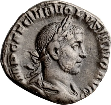 Volusian. Sestertius