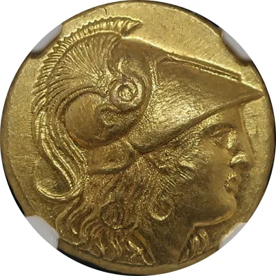 Macedon Alexander III AV Stater Ch AU