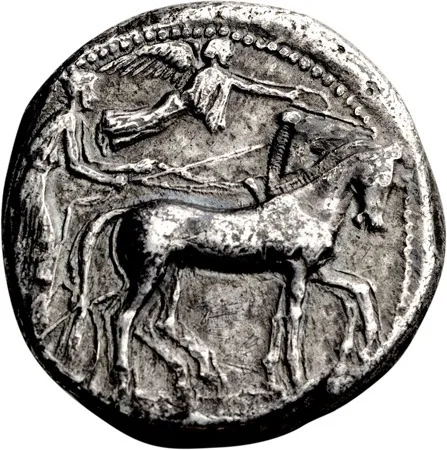Sicily, Syracuse, Second Democracy. Tetradrachm