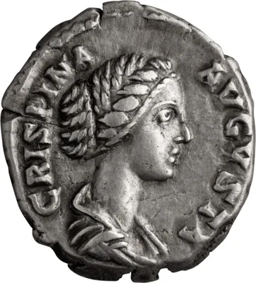 Crispina. Denarius