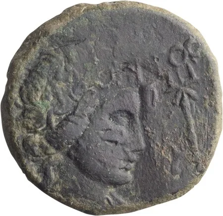 Kingdom of Cimmerian Bosporos, Asander as Archon overstrike. AE