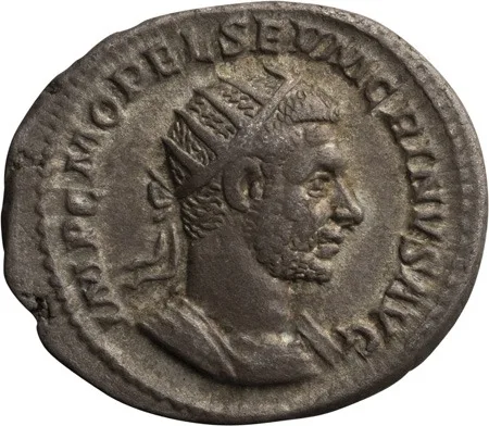Macrinus. AE 11 "Antoninianus"
