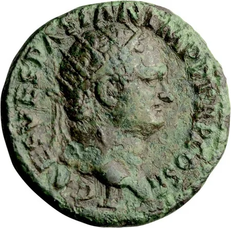 Titus as Caesar. Dupondius