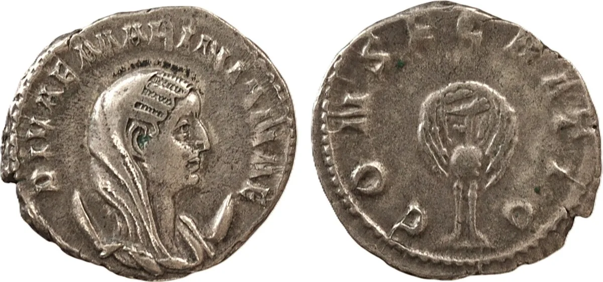 DIVA MARINIANA (Died before 253). Antoninianus. Rome.