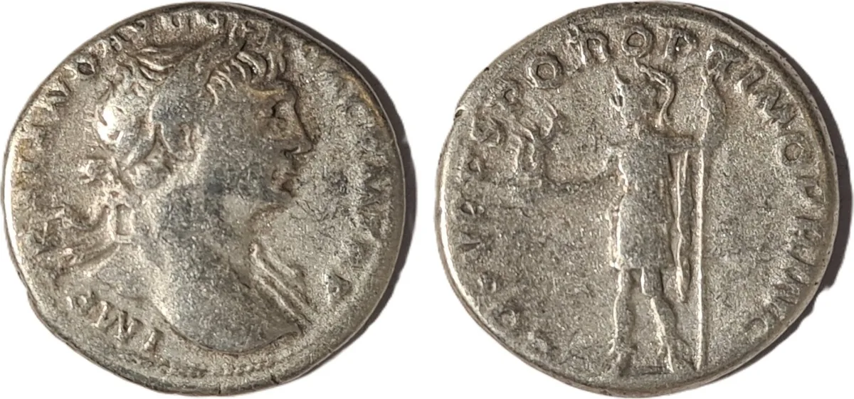 Trajan AR Denarius. 103-111 AD. Rome