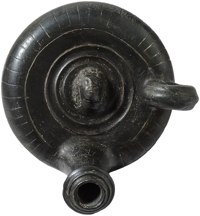 Apulian Black Glazed Guttus
