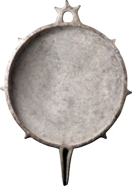 Amlash Immense Spouted Oil Lamp - Ex Toledo Museum of Art
