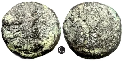 Sasanian King, Shapur II, PB (Lead) Unit, Circa 309-379 AD – RRR