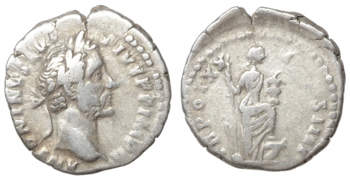 Antoninus Pius (138-161), Denarius 156-157, Rome mint.