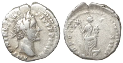 Antoninus Pius (138-161), Denarius 156-157, Rome mint.